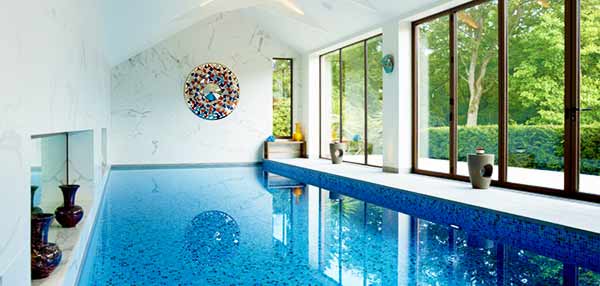 swimming pool wall sculpture