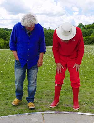 David Harber talks sundials and the heavens with architect Mike Davies