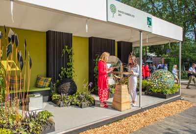 David Harber trade stand