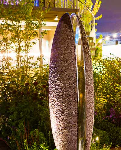 New Sentinel sculpture in Welsh slate
