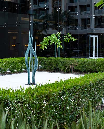 Tree sculpture for the Kempinski Hotel, Muscat