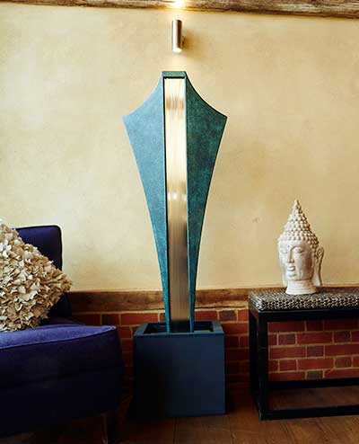 Volante elegant interior water feature