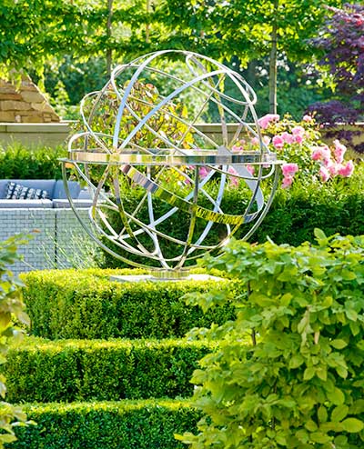 Armillary sundial