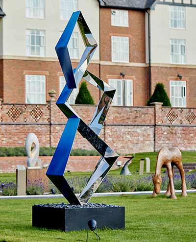 Quad sculpture at Carden Park