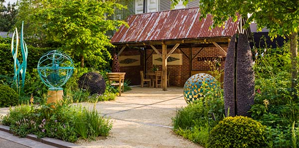 David Harber stand at the RHS Chelsea Flower Show 2024