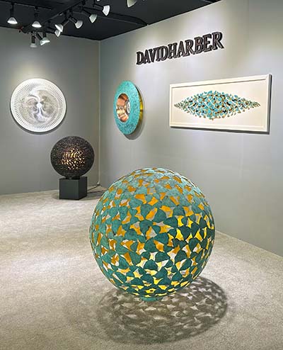 David Harber stand at the Palm Beach Show 2024