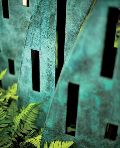 Contemporary Bronze Garden Sculpture