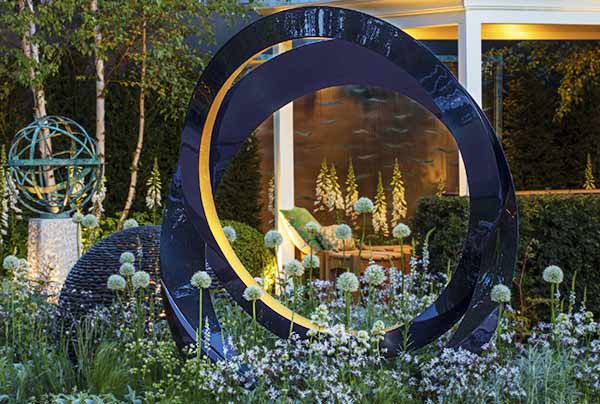 Eclipse large eternity sculpture