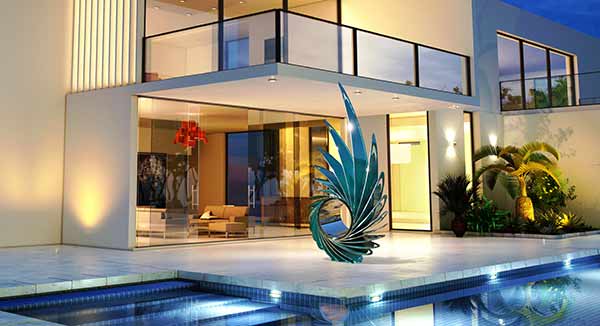 Abstract sculpture Orbis