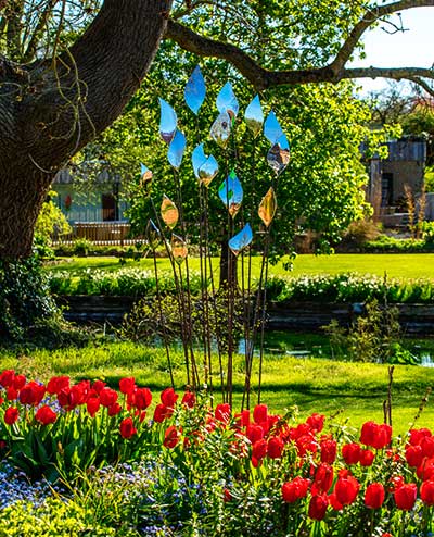 Quiver nature sculpture