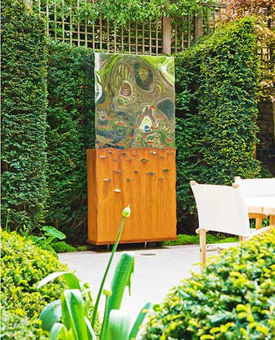 Titan large outdoor garden sculpture