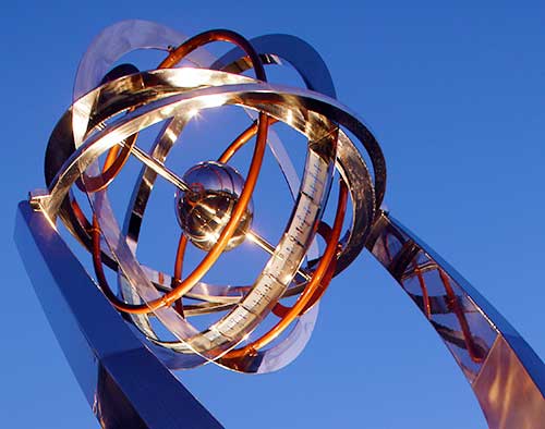 Large sculpture for a marina, Singapore