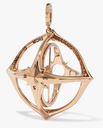 Jewellery charm of an armillary sphere