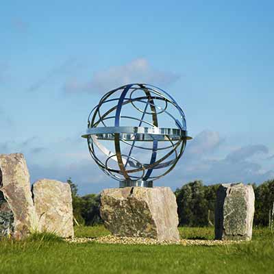 Armillary sphere at Eton College school