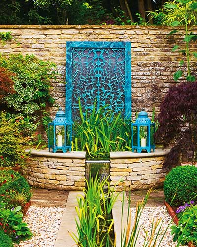 Filagree water wall